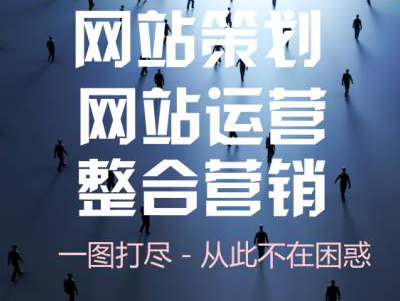 一圖看懂網站策劃、網站運營、網站整合營銷流程體系！ 